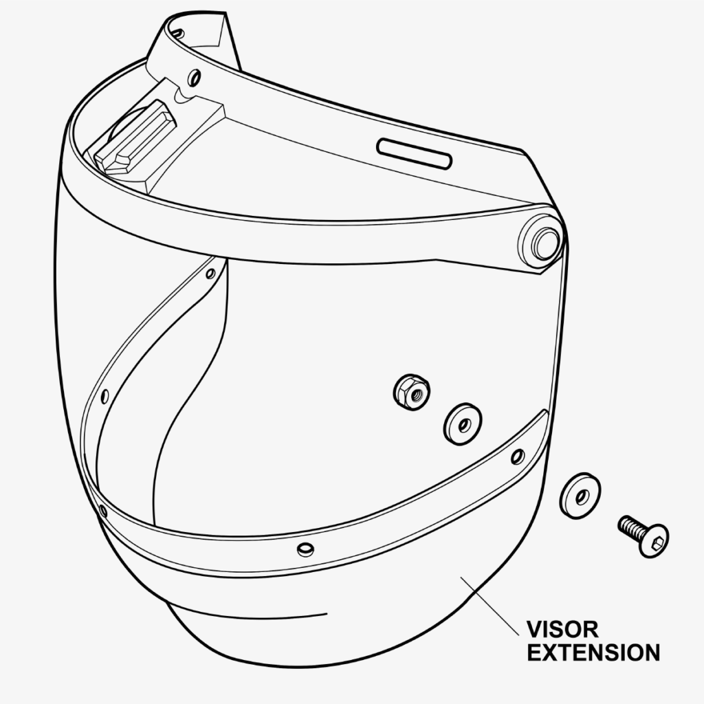 M049 Visor Extension
